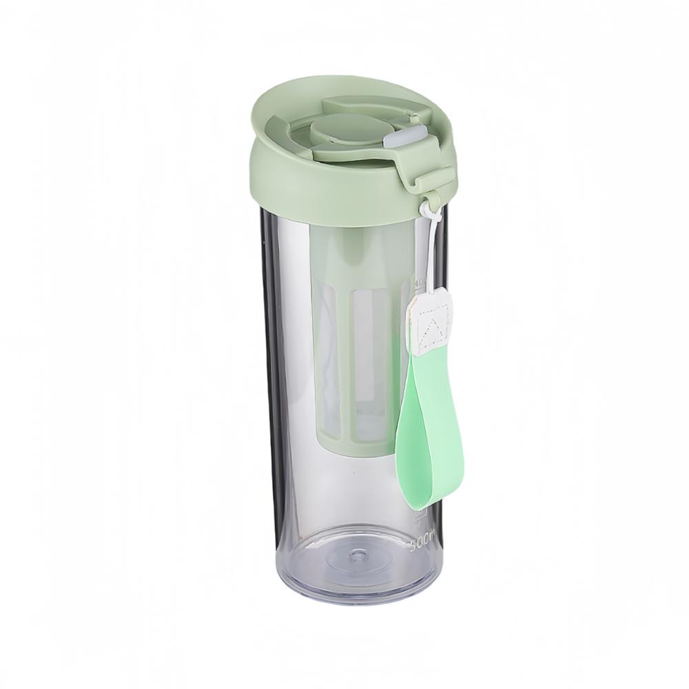 

Портативные бутылки для воды с фильтром для кофе, холодильник, кофейник для кофе холодного экстрагирования, бутылка для фруктового чая с ситечком, напиток для пикника, кемпинга 500ml