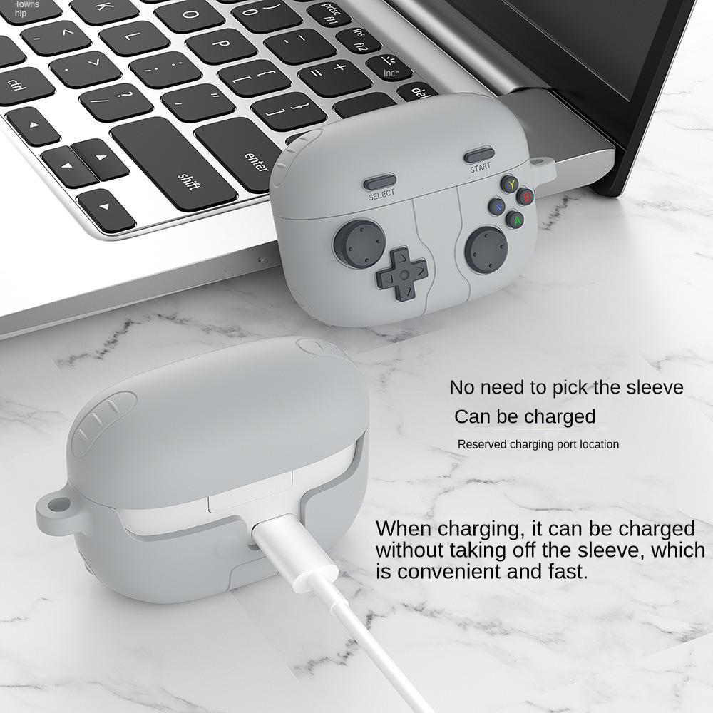 3D Protective Case for Sony LinkBuds S Earphone Silicone Soft Earphone Cover for Sony WF-1000XM5 Headphone Shell