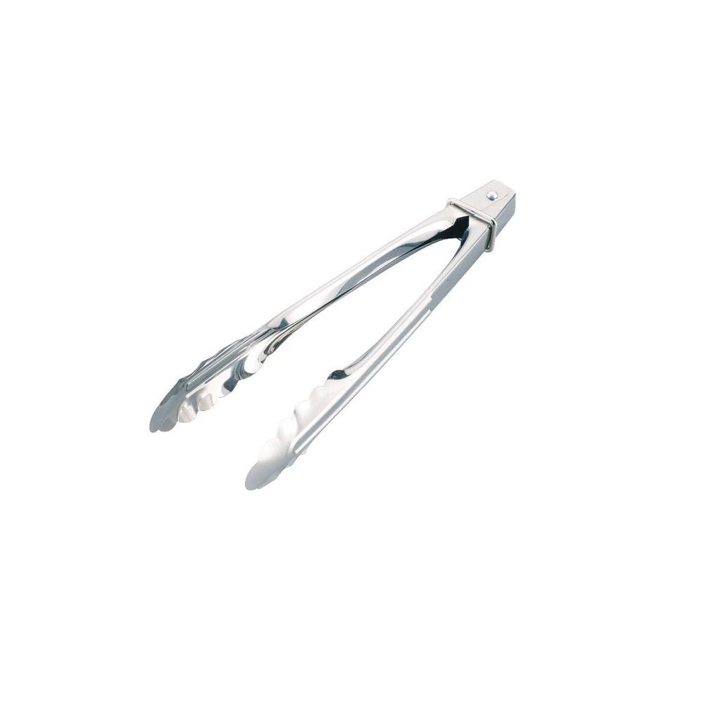 BUNDOK Standard All-Purpose Tongs BD-434 Silver