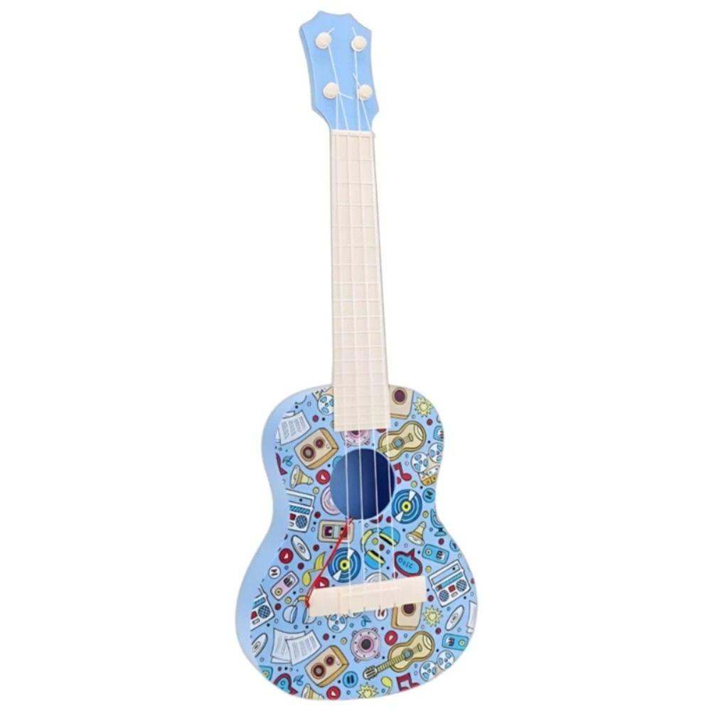 4 Strings Simulation Ukulele Toy Animal Musical Instrument Toy Children Guitar Toy  Play Activity