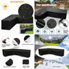 Rattan Furniture Corner Cover Garden Outdoor Sofa Protecter L 30030098cm Shape