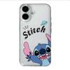 Cute Cartoon Stitch Transparent Soft Anti Drop Phone Case For Apple Iphone