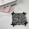 2Pcs Korean Knitted Coaster Blended Wool Table Place Mat Placemat Insulation Pads  Living Room