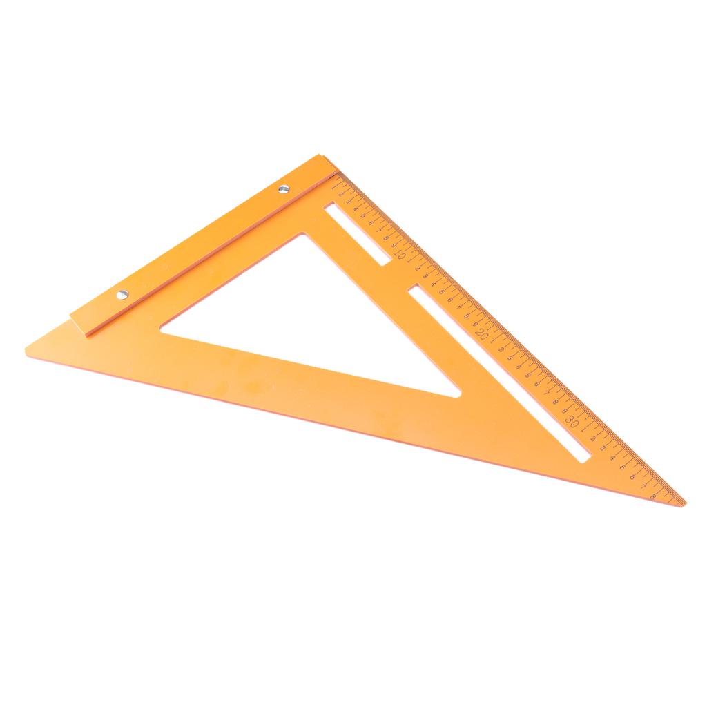 3D Measuring Ruler Woodworking Positioning Ruler Protractor Measurement Tool for Engineer Carpentry