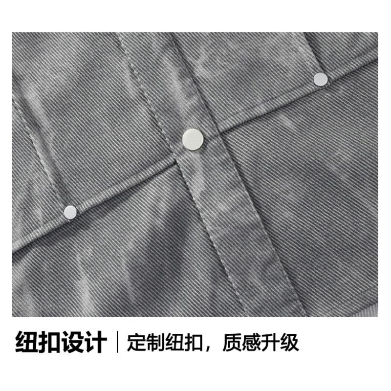 Men's Tie-Dye Oversized Button Down Shirt - Casual Loose Fit Shacket