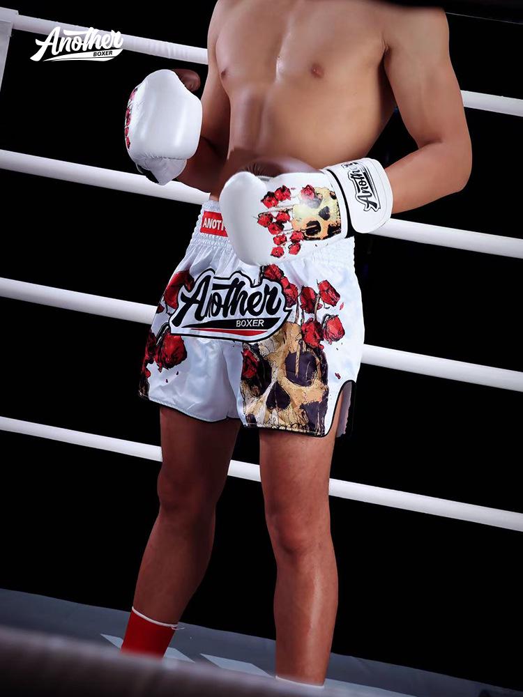 ANOTHERBOXER Mehrfarbige Muay Thai Boxshorts für Wettkampf & Training - Europäische Größe