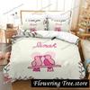 3D Druck Sanah Bettwäscheset Jungen Mädchen Twin Queen King Size Bettbezug Kissenbezug Bett Jungen Erwachsene Heimtextilien