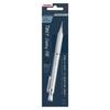 [Zebra] Sharp Pen Text 2way RO 0.5mm Metal Silver Knurled Model P-MA141-MS