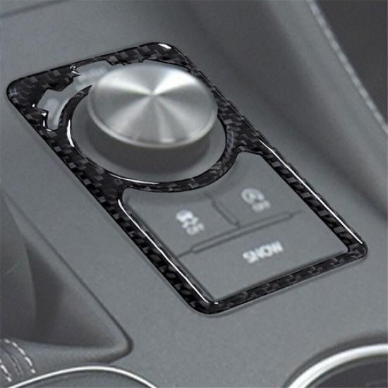 For Lexus RC300/350/200t Carbon Fiber Interior Media Control Base Cover Trim