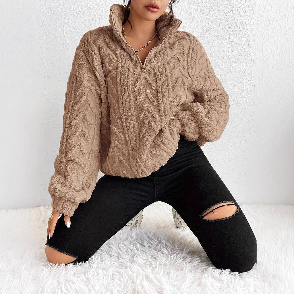 Women's Burgundy Cable Knit Turtleneck Sweater, Cozy Winter Pullover, Ribbed Cuff