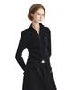 Teulimingbeodeu Tmb High-Neck Knit Zip-Up Cardigan [ Black ]