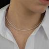 NORMALLEE [Silver 925] Condense Chain Necklace