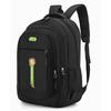 Oxford Large Capacity Business Backpack With Letter Embossing Design For School