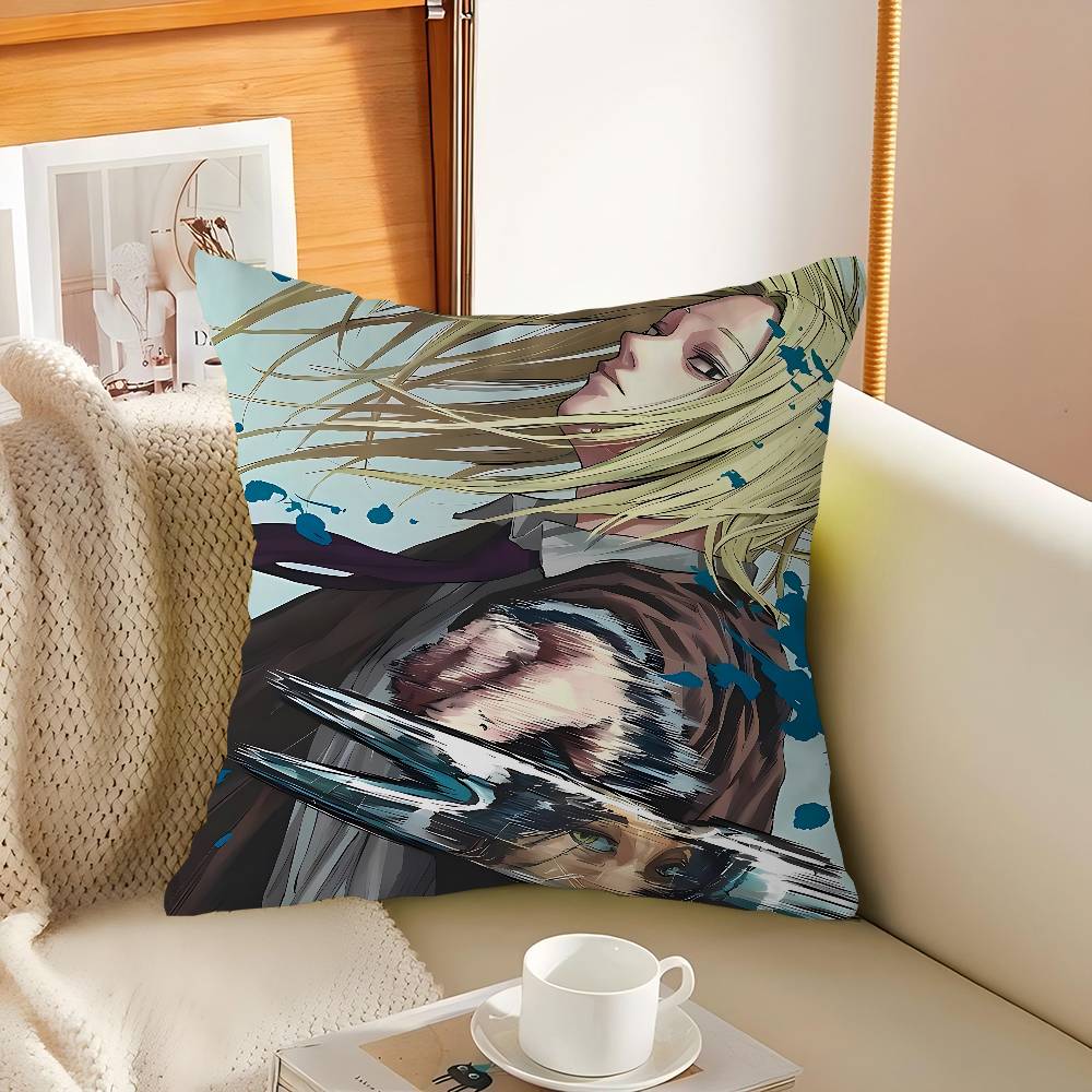 

S-Sakamoto Days Pillowcases Home Bedding Decorative Pillow Cover Wedding Super Soft Pillow Case 12x12Inch