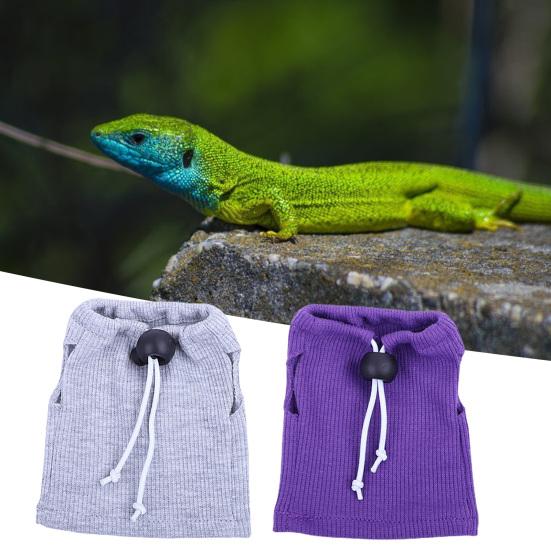 Yousheng Lizard Clothing Sleeveless Breathable Buckle Adjustment Dress Up Lizard T-Shirt Vest Top Pet Clothes Daily Wear