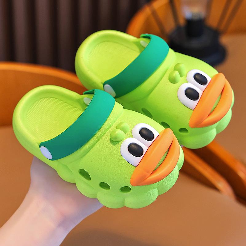 Children's Clogs Boys Summer New Boys Baby Bathroom Bath Non-Slip Indoor and Outdoor Wear Toddler Sandals Slippers