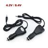 12V 24V Car Lighter power Charger Cable to DC 4.2V 8.4V 16.8v volt 1000mA for 18650 Li-ion LiPo Battery Electric 12V