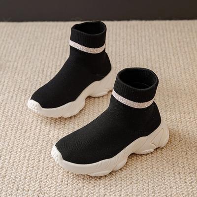 Kids Sneakers Girls School Casual Shoes Outdoor Breathable Running Shoes Light Soft Tenis Pink Non-slip Children Shoes