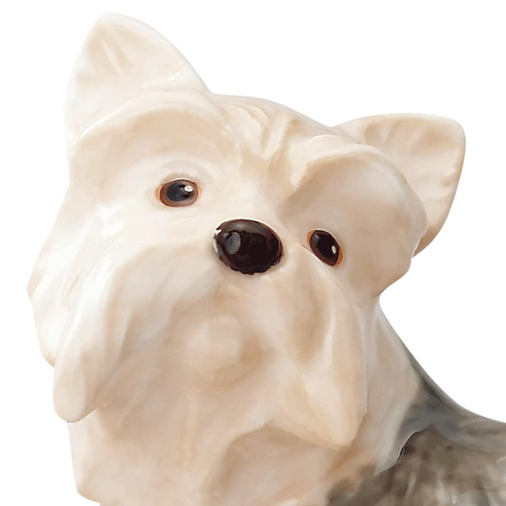 Noritake Dog Series Yorkshire Approximately Tall and 1 Bone Figurine, Terrier, 9.5cm 9.5cm Wide, Piece, China, K223/AC243