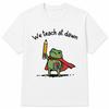 We Teach At Dawn Frog Teacher Shirt Funny Back To School Graphic Tee