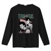 Tears For Fears Retro Band T Shirt Fans With Stylish Print Design Vintage Washed Slightly Breathable Versatile Homme Stretched