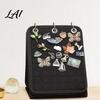 Desktop Storage for Collectors Enamel Pin Felt Display Holder Large Capacity 5 Pages Badge Collection Stand Classified Folder Wear Resistant