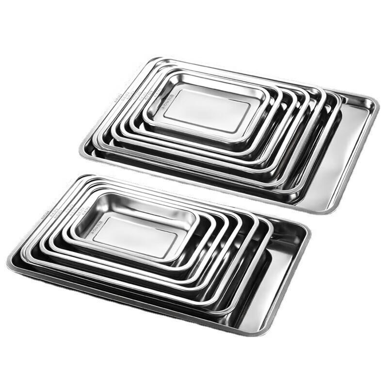 304 Stainless Steel Rectangular Tray