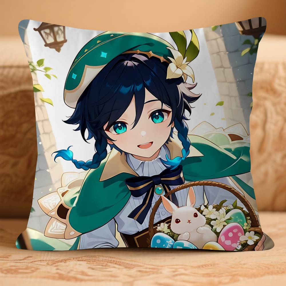 ANIME B-BarbatosS Pillowcase Toon Gift Cushion Cover Bedroom Home Sofa Chair Seat Decor Pillow Case