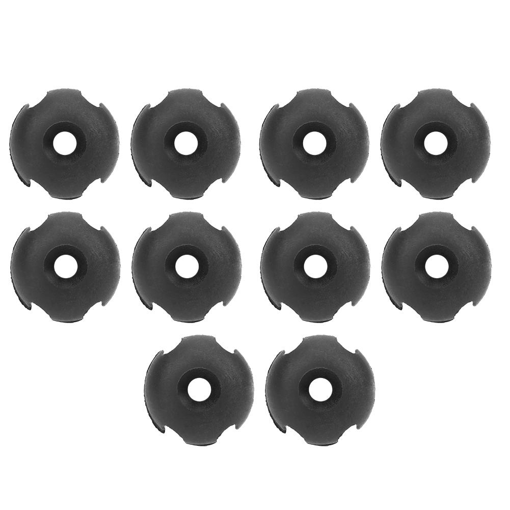 

10pcs Deck Line Guide Slotted Round Rigging Accessories for Canoes Kayak Marine
