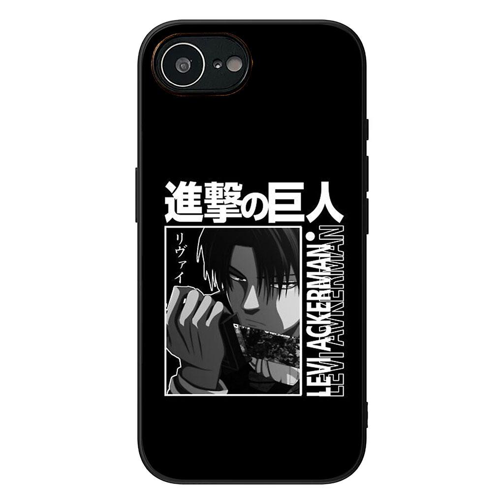 Attack Jaeger on titan Eren Anime Levi Case for Samsung Galaxy A36 A17 A26 A07 A35 A54 A53 A13 A33 A34 S8 S9 S20 S21 FE S10 Plus