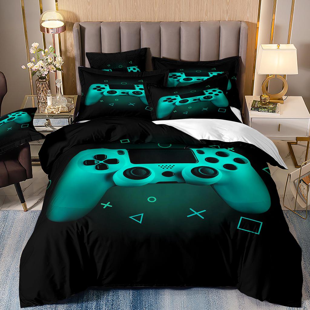 New Three-Piece Gamepad 3D Digital Printing Bedding Kit