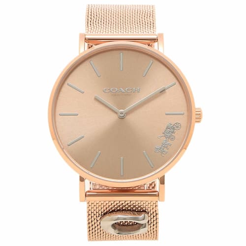 

Coach Women s Perry 36mm Mesh Watch, Rose Gold, 14503338