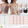 Bra that makes your breasts look smaller rabbit ear bra with high armpit reduces no night sports large size for women [veimia] [Improved cup] No-wire