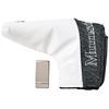 Munsingwear Classic Putter MQBXJG51 WH00 Cover, Pin-Type, Mallet-Type, Magnetic, Golf, (White)