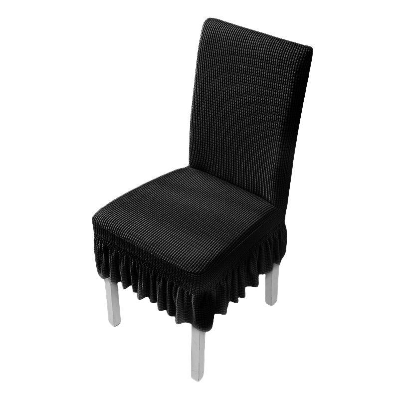 Skirt, Chair Cover, Backrest Integrated Dining Chair Cover, Universal Stool Cover, Seat Cover, Elastic Dining Table, Chair Cover