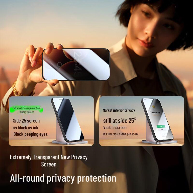 SMARTDEVIL Xiaomi 17 Pro Max Anti-Peep Tempered Glass Screen Protector