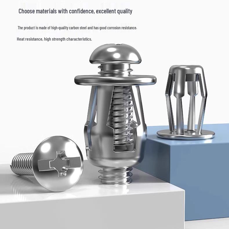 Galvanized Petal Expansion Bolt Nut & Clip for Hollow Sheet Metal