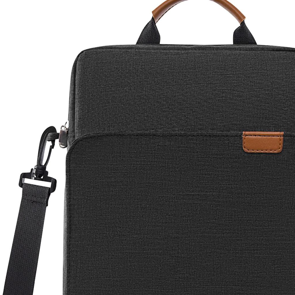 Stilvolle Tablet-Tasche mit abnehmbarem Riemen und weichem Innenfutter