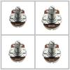 FLEOR 12pcs Long Split Shaft Electric Guitar Potentiometers Pots Volume Tone Control Pots A250K B250K A500K B500K Optional