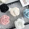Handmade Beads Multi-Color Three-Dimensional Flower Corsage Decorative Dress Dress Embellishment Accessories Cloth Sticker Accessories