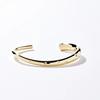 Silver Planet Dew Moissanite Bangle Bracelet