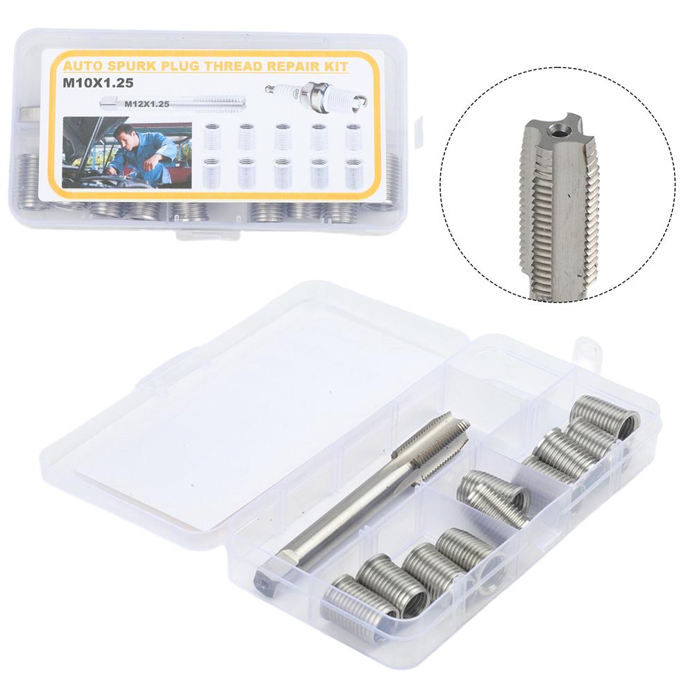Stainless Steel Inserts M10X1.25 Tap Galvanized Finish