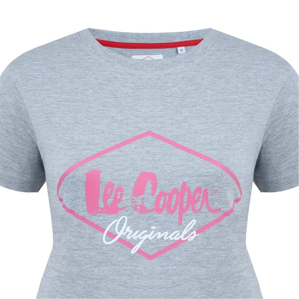 Lee Cooper Womens/Ladies Diamond Logo T-Shirt