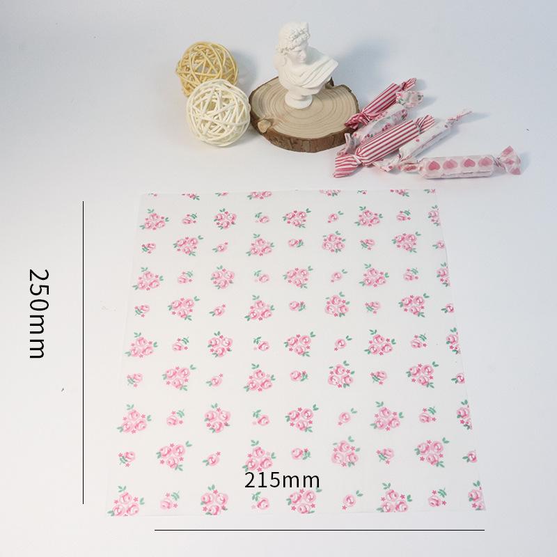 50/100/200 pages en papier ciré, papier d'emballage alimentaire résistant à l'huile, papier d'emballage alimentaire jetable