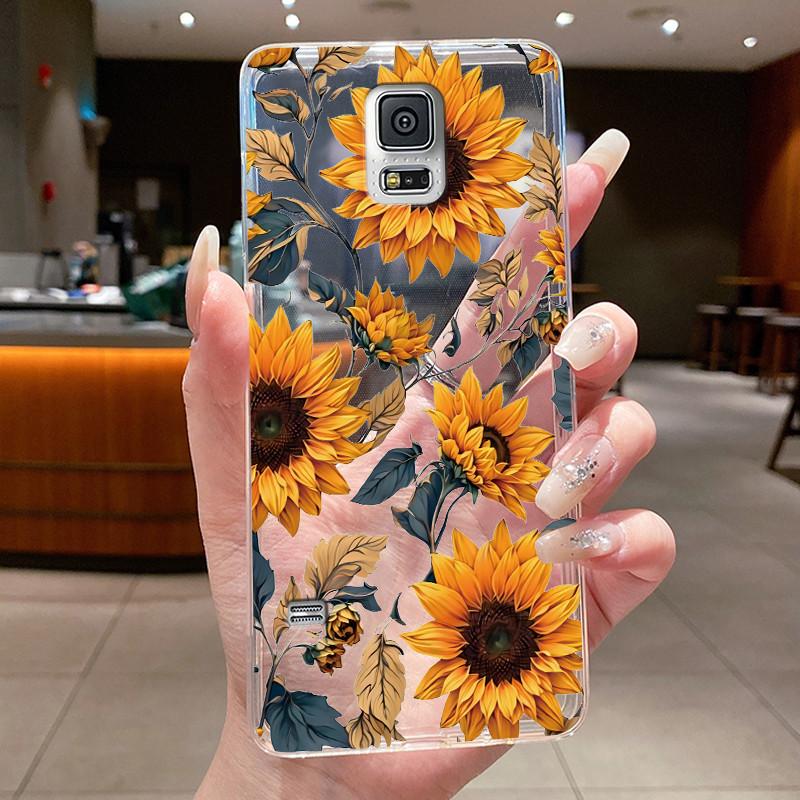 Casing For Samsung Galaxy Note 4 Note 3 Luxury Dragon Cute Cool Boys Girls Soft silicone Phone Case Back Cover Transparent Shell