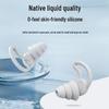 Waterproof Soundproof Silicone Earplugs: Professional Noise Reduction for Sleeping, Dorms, and Swimming