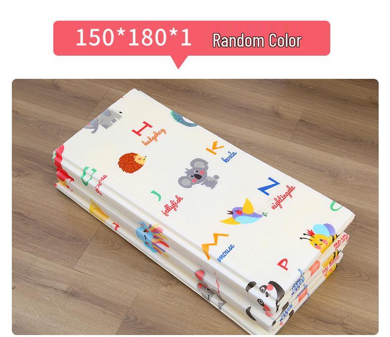4cm Thick Foldable XPE Baby Crawling Mat - Cold-Insulating and Durable Floor Mat