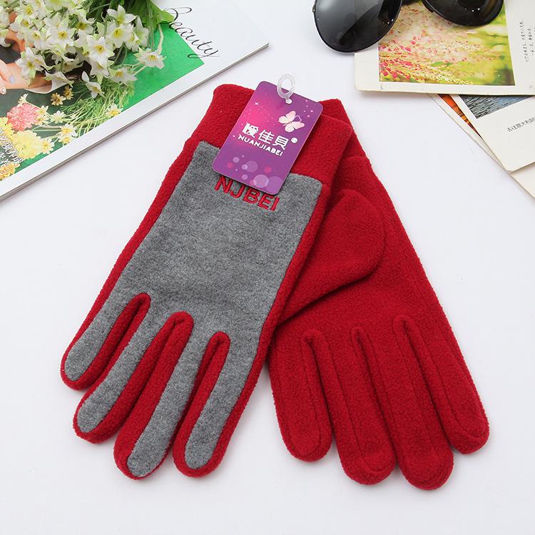 Warme Fleecehandschuhe für Outdoor-Aktivitäten, Autofahren und Radfahren – dick und stylisch für Herbst/Winter
