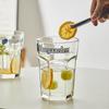 High Aesthetic Transparent Glass Cup, Large Capacity Juice Beer Glass,Office Coffee Cups, Christmas Gift Teacup Couple Water Cup