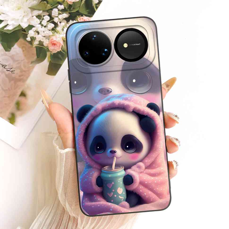 For Huawei nova 15 Ultra 5G SLY-AL00 Case Cartoon Panda Silicone Back Cover For Huawei Nova15 Ultra 5G 6.84" Phone Cases Capa